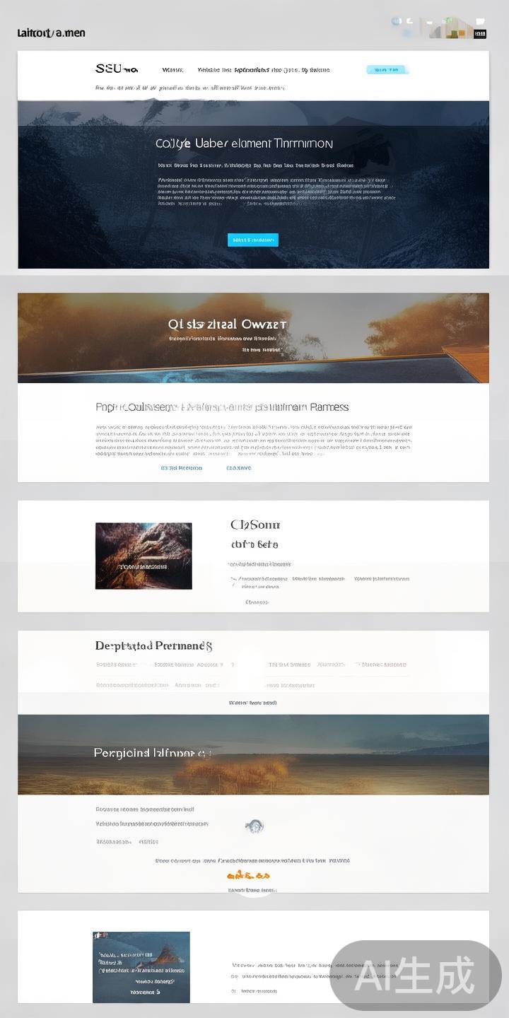 深入分析开元体育网页官网首页的布局设计与内容安排策略